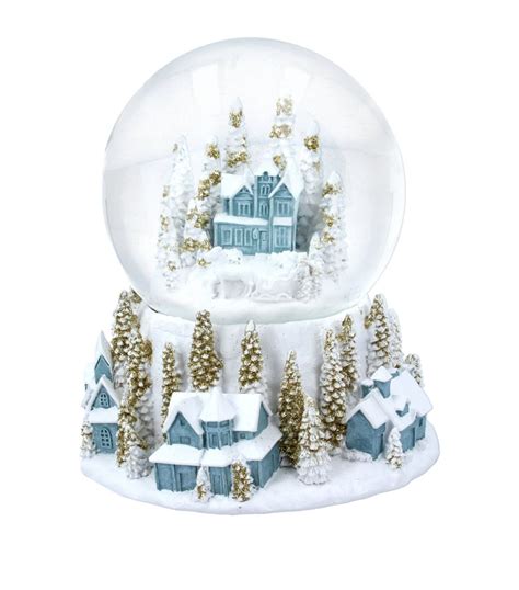Gisela Graham Village Snow Globe Harrods Hk
