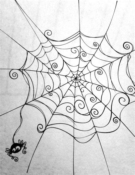 ☑ How To Draw A Cobweb For Halloween Anns Blog
