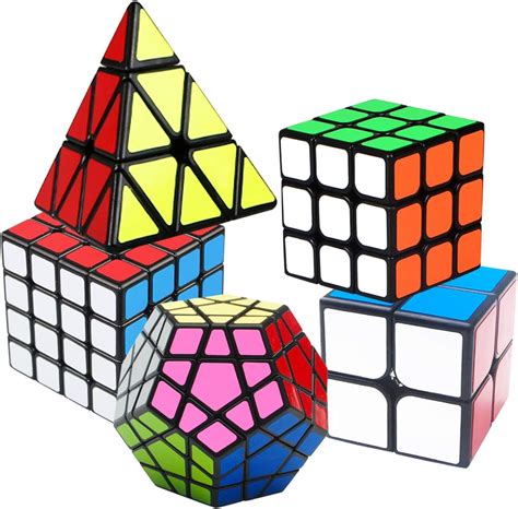 Coolzon Speed Cube Rubiscube Ensemble De Cubes 2x2 3x3 4x4 Pyraminx