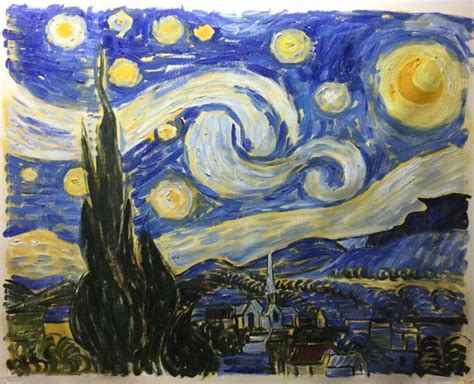 How To Paint Starry Night Van Gogh Studio