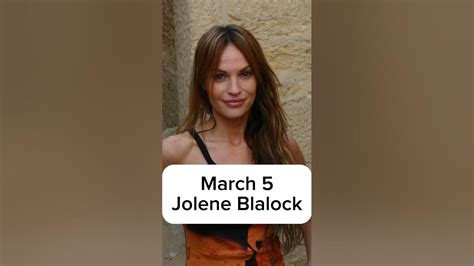 Happy Birthday To Jolene Blalock Youtube