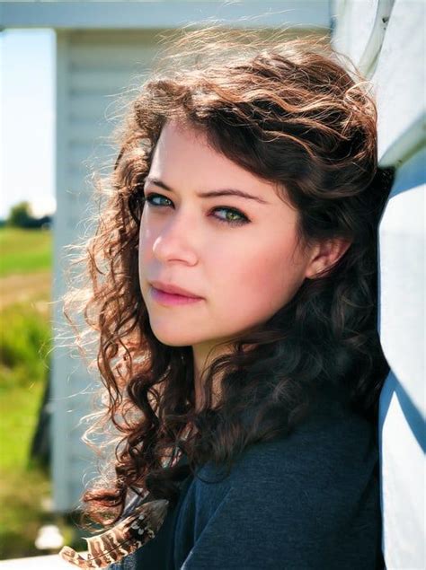Picture Of Tatiana Maslany Orphan Black Celebrities Beautiful Face