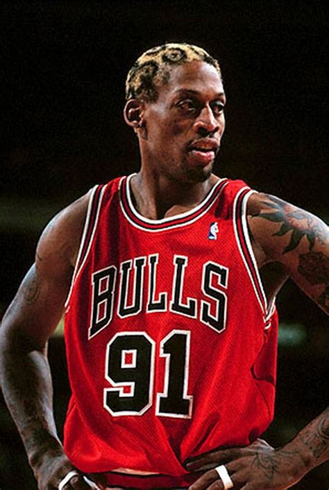 Chicago Bulls Dennis Rodman 1995 1998 Fotos De Baloncesto