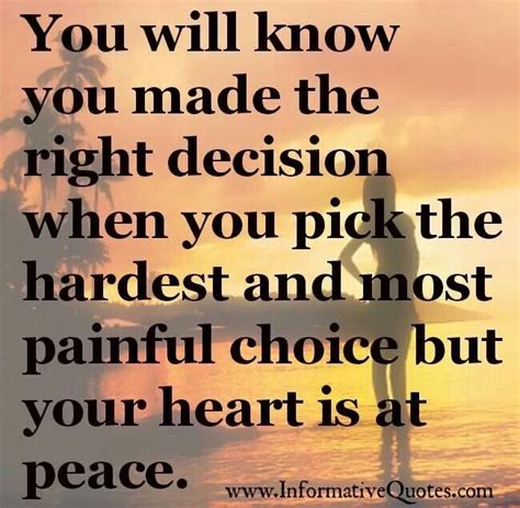 Make The Right Decision Decision Quotes Tough Decision Quotes