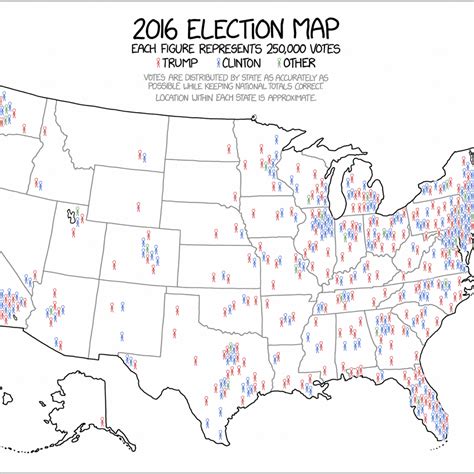 2016 Electoral College Map Printable