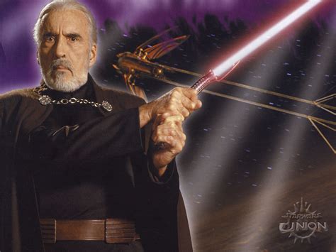 Count Dooku Christopher Lee Wallpaper 2509352 Fanpop