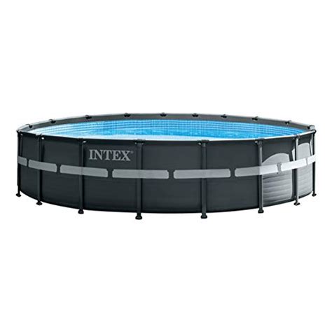 Intex 18ft X 48inch Round Ultra Xtr Metal Frame Swimming Pool With Sand