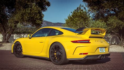 2018 Porsche 911 Gt3 First Drive Review Price Release Date Photos