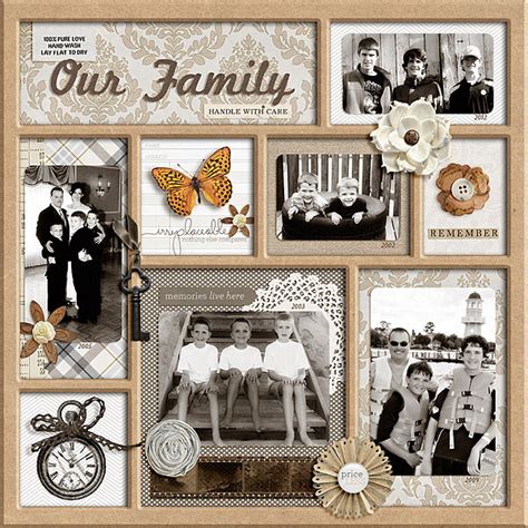Scraps of Life: Our Family Shadow Box