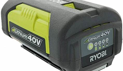 Ryobi 40-volt Lithium-ion Battery With On-board Fuel Gauge Op4026a