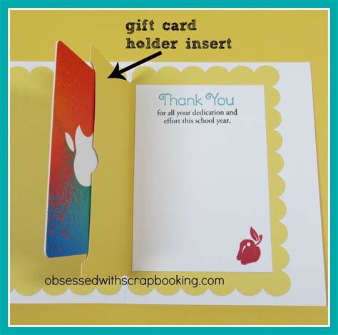Download the gift card holder file to your computer. Obsessed with Scrapbooking: Teacher Gift Card Holder with ...