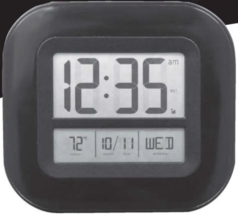 Timex 75322t Atomic Wall Clock Instruction Manual