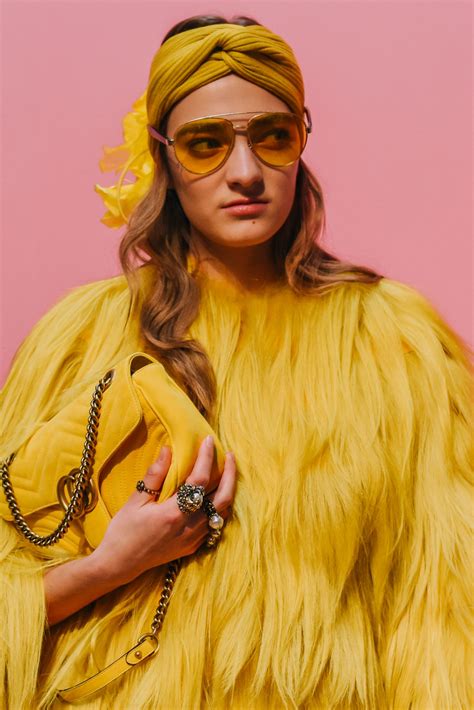 Banannaa Foster Gucci Yellow Fashion Fashion Colours Colorful Fashion New Fashion Trendy