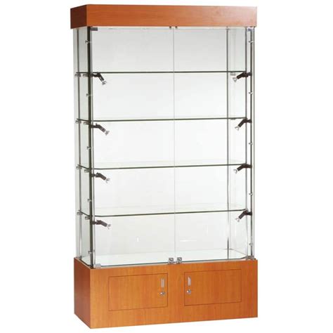 1016mm W Glass Display Cabinets With Storage Led Fc09led Access