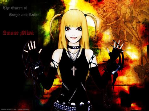Death Note Misa Wallpapers Wallpaper Cave
