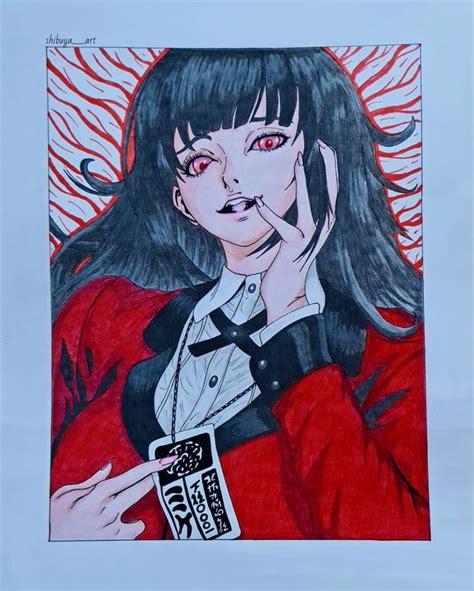 Tryed To Draw Yumeko Jabami 👀🎨 Reference Artgerm