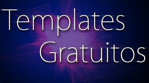 Templates gratuitos free templates para Adobe After Effects - YouTube