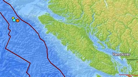 47 Magnitude Quake Strikes Off Vancouver Island British Columbia Cbc News