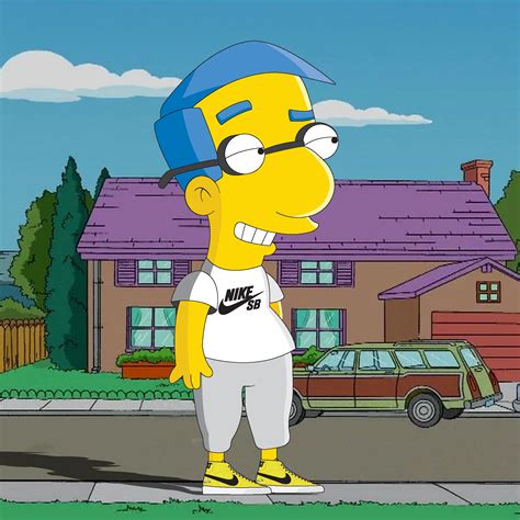 Here's a good job at the fireworks factory. Milhouse Van Houten - The Simpsons | Simpsons art ...