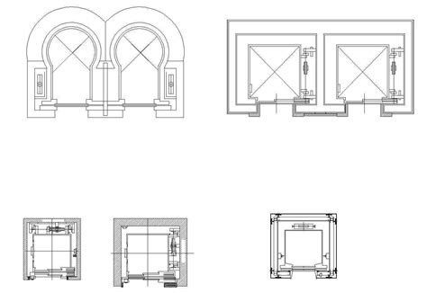 Free Lift Block 1 Free Autocad Blocks And Drawings Download Center