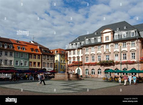 Hercules Fountain Town Hall Heidelberg Hi Res Stock Photography And