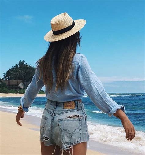 9 Maneiras De Usar Camisa Na Praia Fashion Beachwear Look Praia