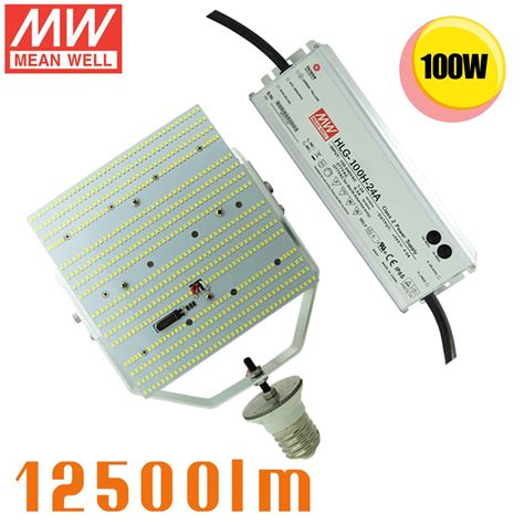 347v 480v 100w Led Retrofit Kit E39 Parking Lot Flood Area Light