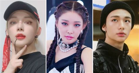 17 K Pop Idols That Have Driven Fans Crazy With Lip Piercings Koreaboo