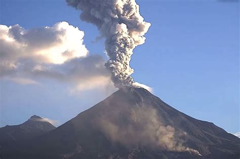 Esa Colima Volcano