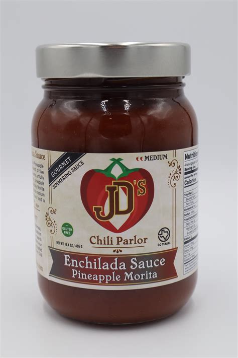 Pineapple Morita Enchilada Sauce Jd S Chili Parlor Buy A Jar Today