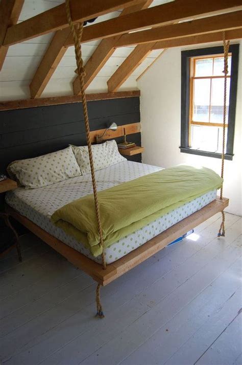 Cool hanging beds that you could replicate with do it yourself projects are subject of conversation today; Suspended In Style - 40 Rooms That Showcase Hanging Beds