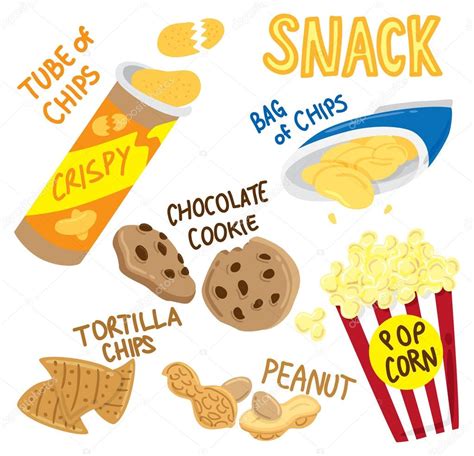 Images Cartoon Snack Cartoon Snack — Stock Vector © Mhatzapa 38686185
