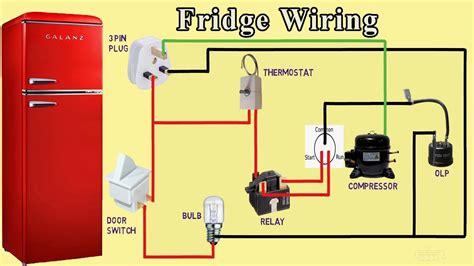 Wiring Diagram For Refrigerator Compressor