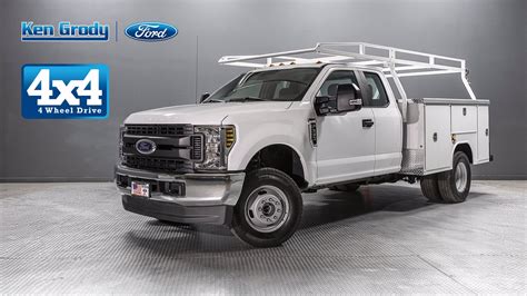 New 2019 Ford Super Duty F 350 Drw Xl With 8 Utility Extended Cab