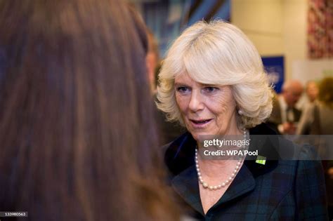 Camilla Duchess Of Cornwall The President Barnardo S Speaks To News Photo Getty Images
