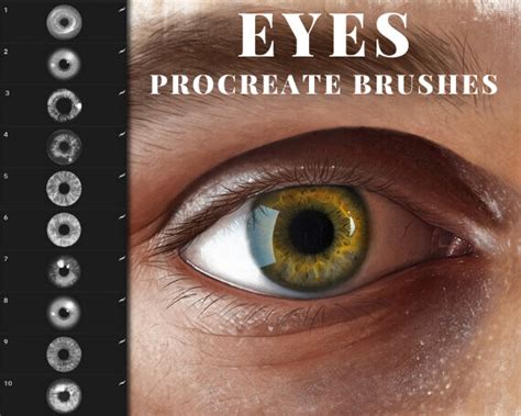Levent ÖzgÜler Eye Brushes For Procreate