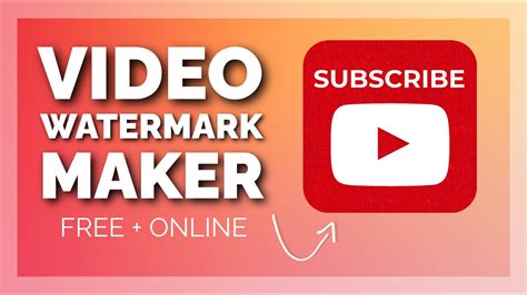 How To Make A Youtube Video Watermark Using Online Template Youtube