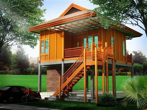 10 Photos Of Beautiful Wooden House Structure Design Best House Design