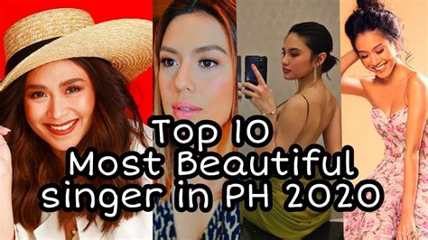 Top 10 Most Beautiful Singers In The Philippines Prettiest Filipina