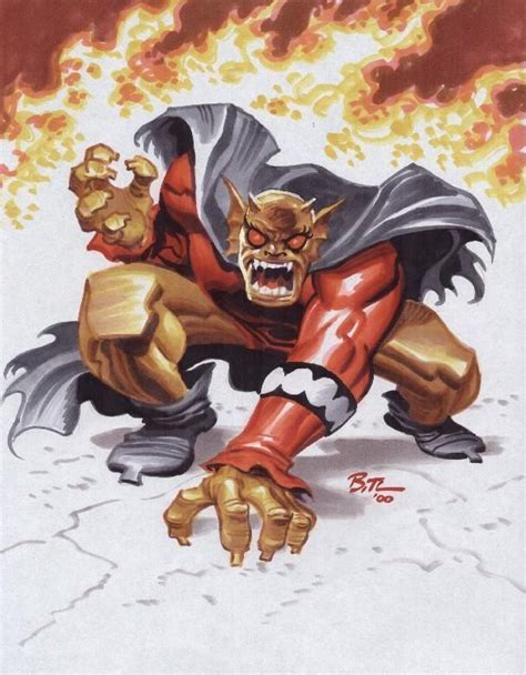 Etrigan The Demon By Bruce Timm Bruce Timm Arte Dc Comics Dc Comics Superheroes Cartoons