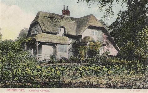 Batch19 Old Photographs Cowdray Cottage Midhurst Sussex Vintage