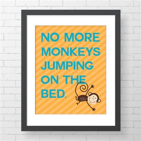 Instant Download No More Monkeys Jumping On The Bed