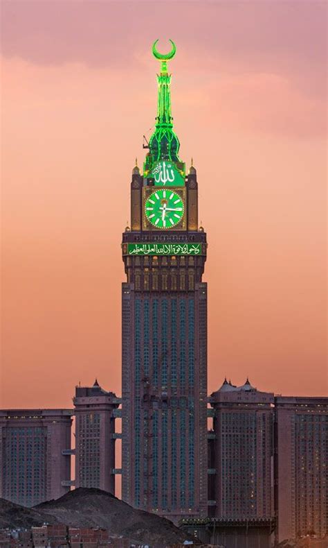 Makkah Clock Tower Biggest Clock In The World Masjid Al Haram Mecca