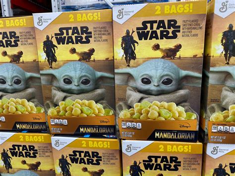 Sams Club Is Selling Baby Yoda Fruit Snacks And Breakfast Cereal And