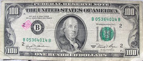 How To Spot A Fake 100 Dollar Bill 1981 Ventarticle