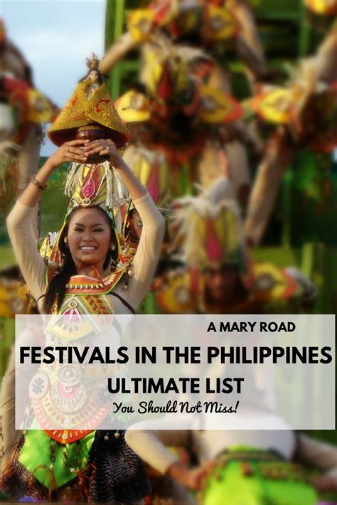 ultimate list of the festivals in the philippines you should not miss best festivals in the