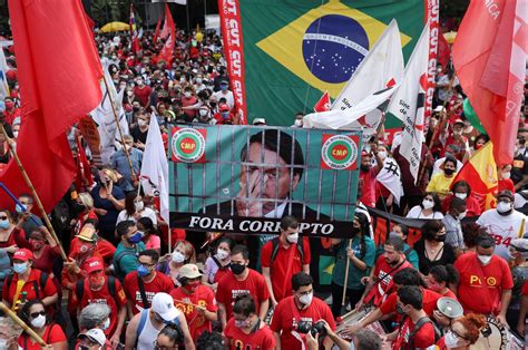 Thousands Of Protesters In Brazil Demand Bolsonaros Impeachment