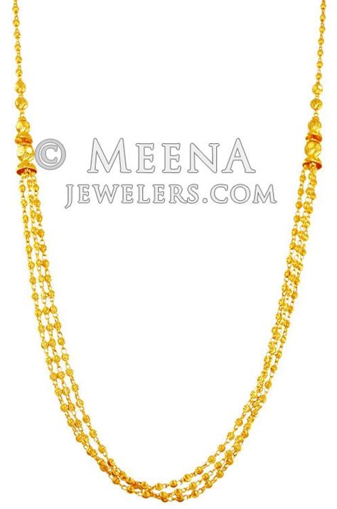 22k Gold Layered Chain24 Inches Chfc21605 22k Gold Chain Is