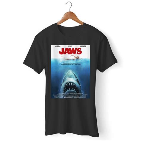 Jaws Movie Mans T Shirt Mens Tshirts Shirts T Shirt