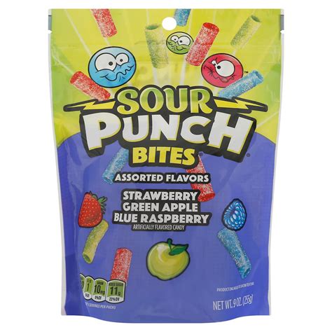 Sour Punch Bites Assorted Flavors Shop Candy At H E B